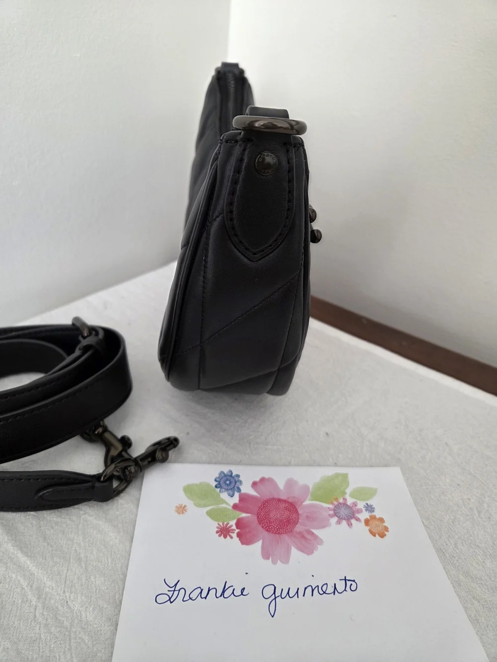 Coach Quilted Mira Shoulder/Crossbody Bag EUC - Picture 3 of 6